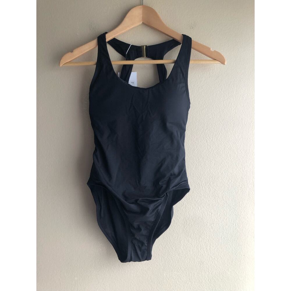 NEW Andie The Catalina One Piece Black Bikini Size Small Womens